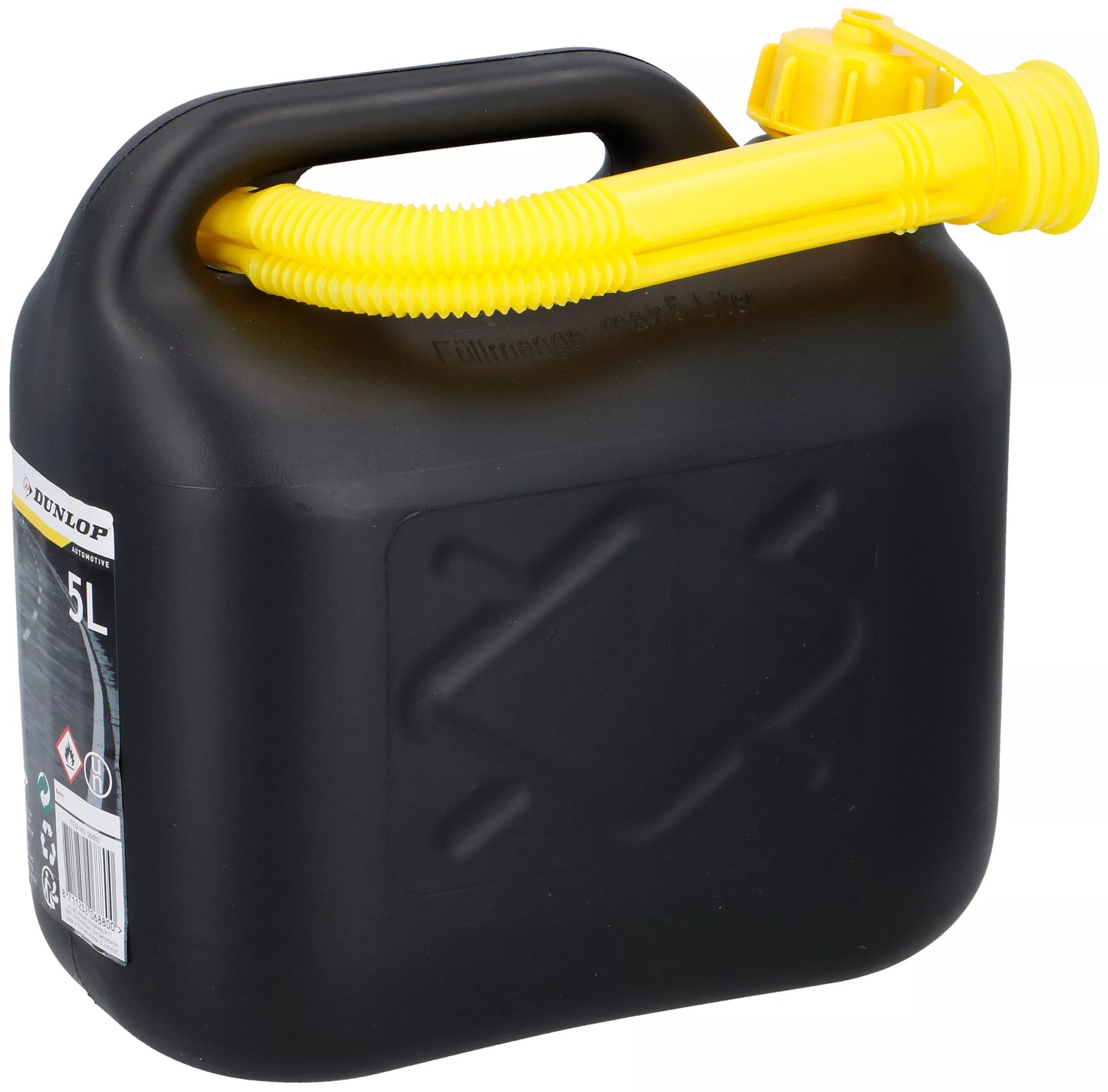 Dunlop kuro kanistras 5 l juodas su pylimo snapeliu 871125206880