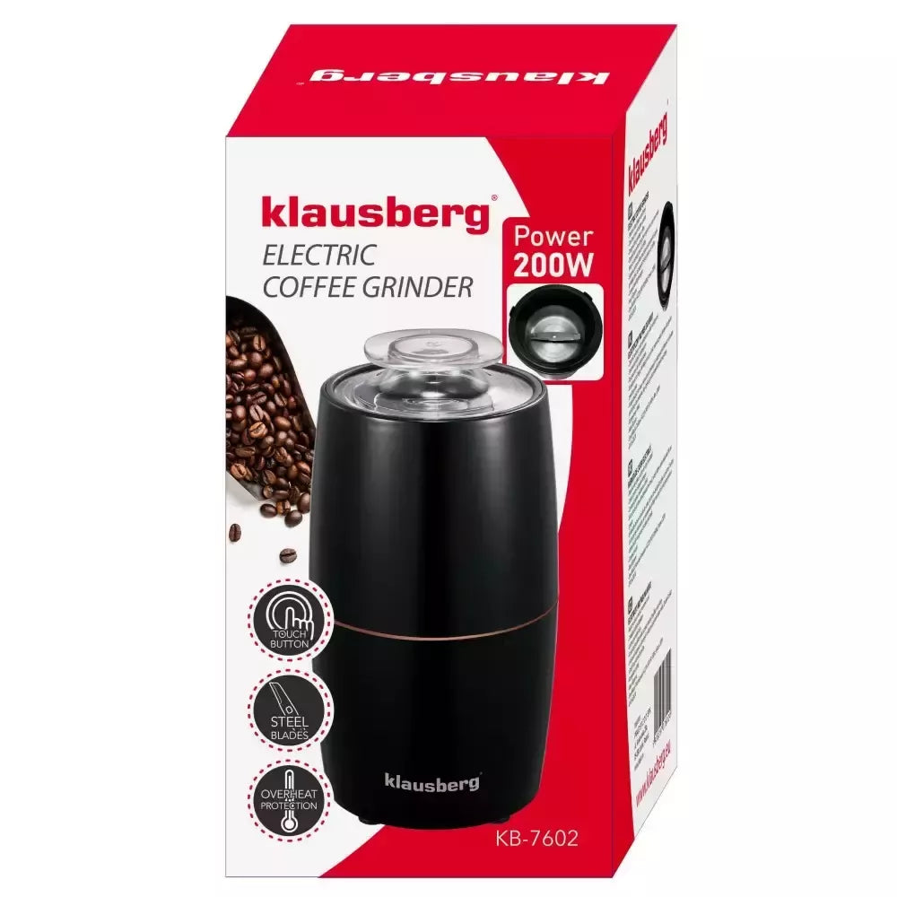 Klausberg elektrinis kavos malūnėlis KB-7602