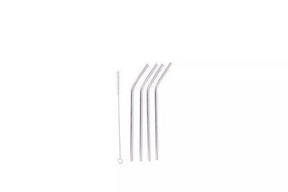 Alpina daugkartiniai gėrimo šiaudeliai, 21 cm, su valymo šepetėliu, 4 vnt. 871125214655