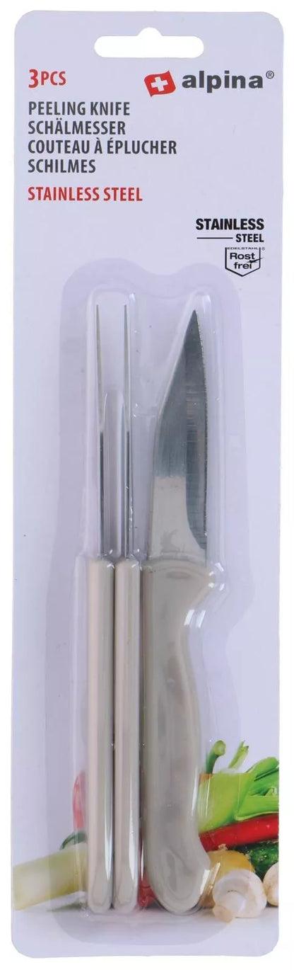 ALPINA skutimo peilių rinkinys, 3 vnt., 18 cm 871125255268