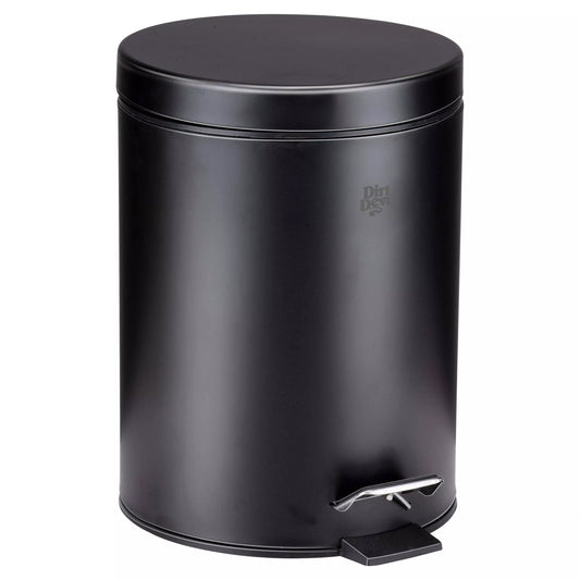 DIRT DEVIL pedalinė šiukšliadėžė, 5 l, miltelinė danga, 871125249492