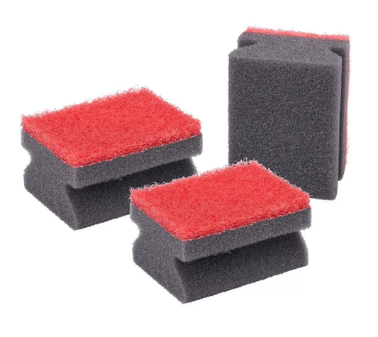Dirt Devil valymo kempinės su ergonomišku sukibimu, 3 vnt., 95 × 65 × 43 mm 871125247761