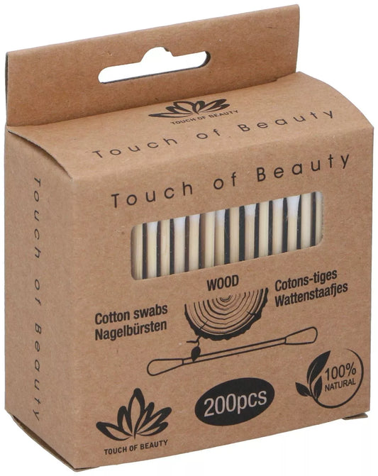 Touch of Beauty kosmetiniai vatos pagaliukai, 200 vnt. 871125218654