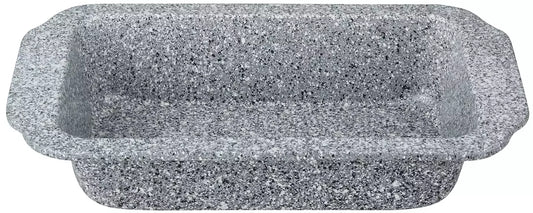 Klausberg kepimo indas, marmurinė pilka, 28,5 × 14,8 × 5,2 cm KB-7378