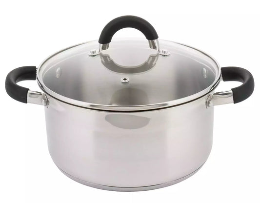 KINGHoff nerūdijančio plieno puodas su dangčiu, 3 l, Ø20 cm, KH-4344