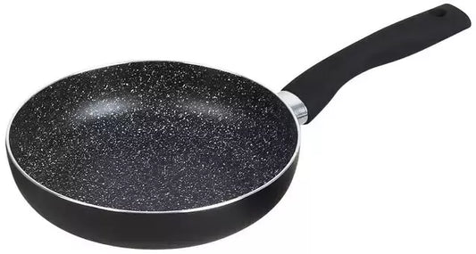 Kinghoff aliumininė keptuvė su marmurine danga, Ø22 cm, juoda KH-3980