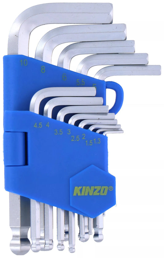 KINZO šešiakampių rinkinys su rutuline galvute, 13 d., 871125256406