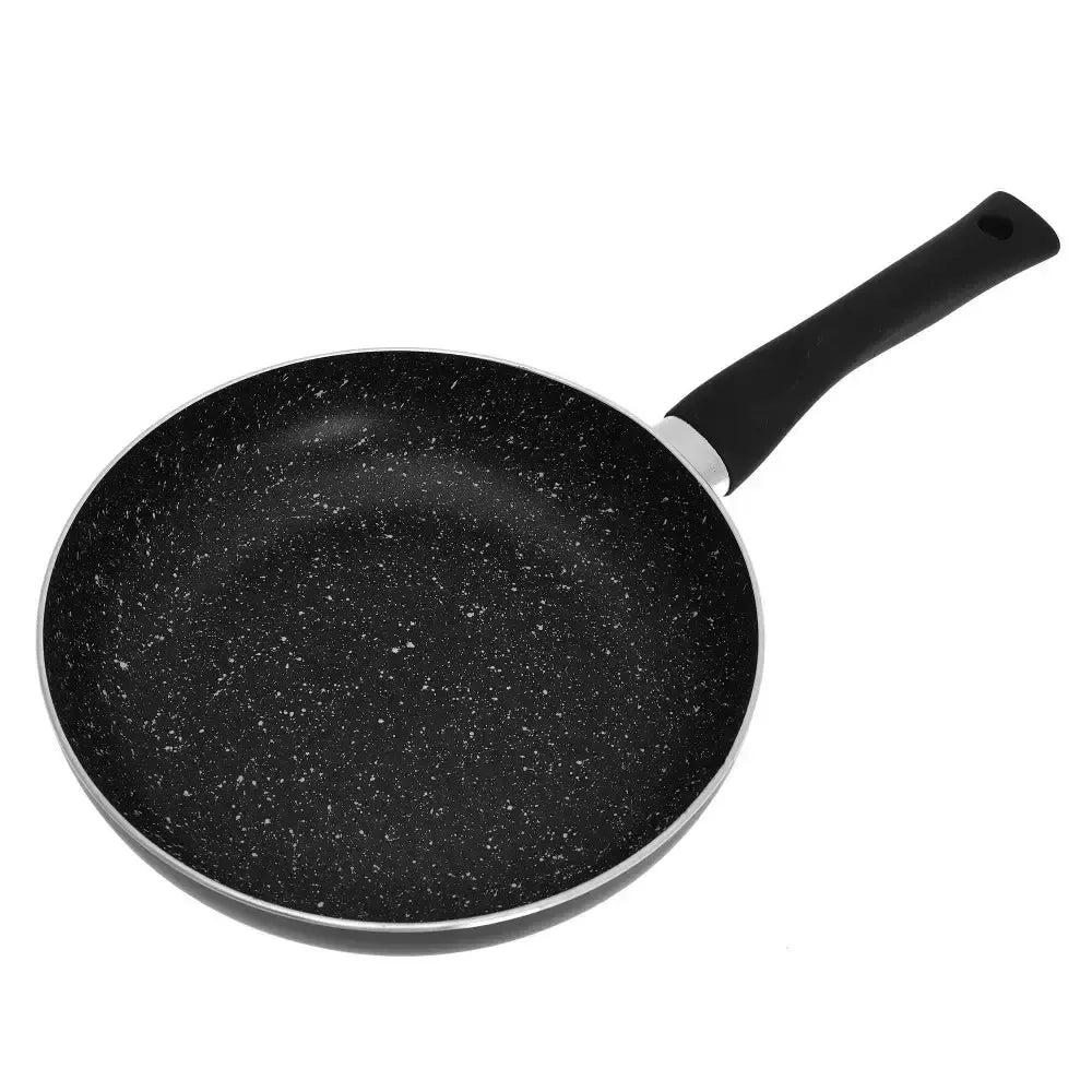 Kinghoff aliumininė keptuvė su marmurine danga, Ø22 cm, juoda KH-3980