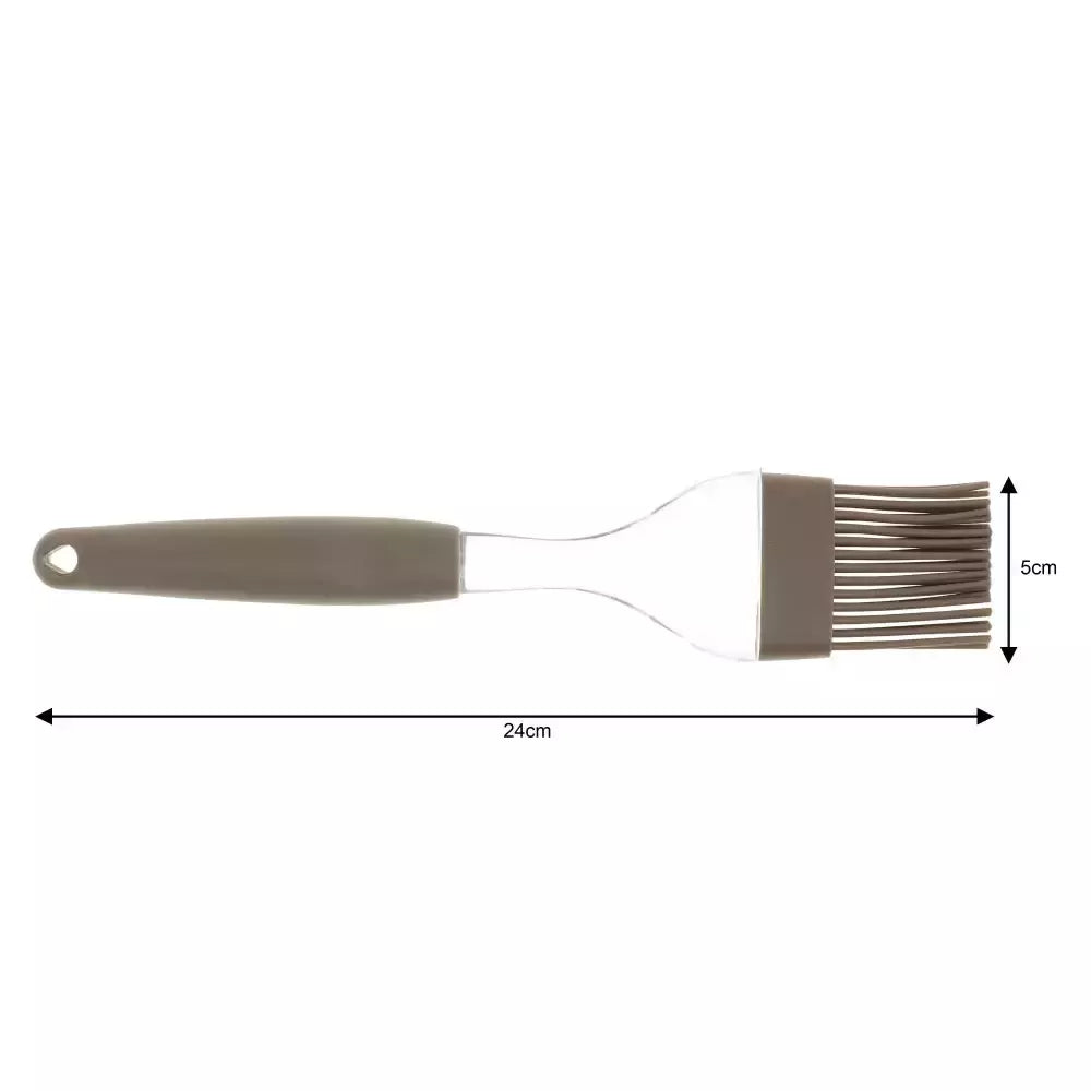 Kinghoff silikoninis teptukas, pilkas 24 × 4,8 × 1,5 cm KH-1623