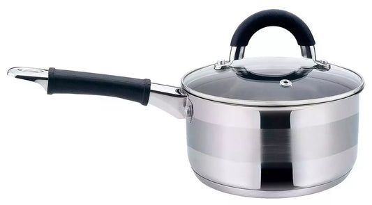Kinghoff plieninis puodas su dangčiu Ø14 cm 1 l KH-1254